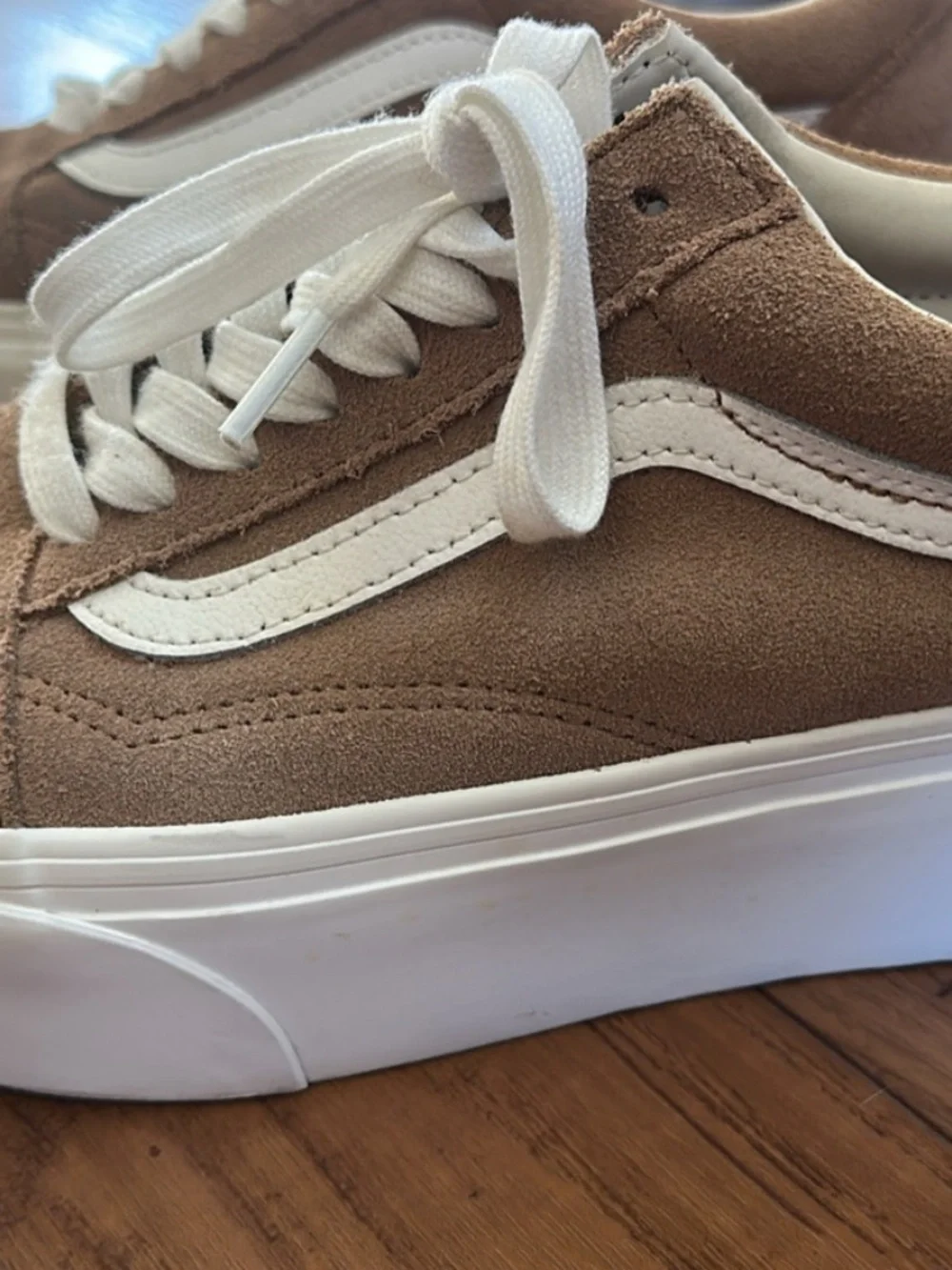 Suede Platform Vans